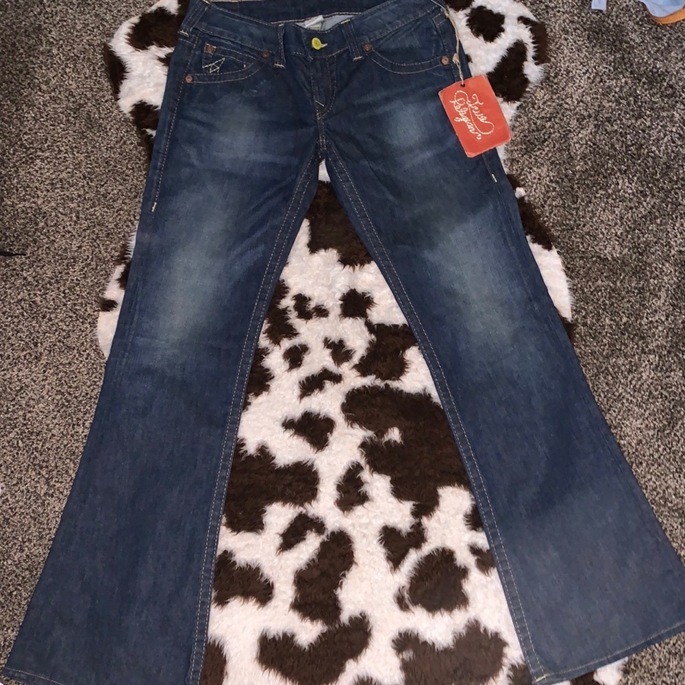 NWT True Religion Flares